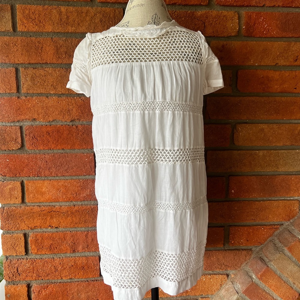 Isabel Marant Etoile white mini dress
